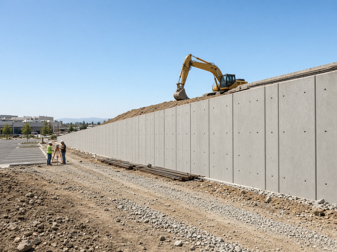 Commercial Retaining Walls in San Jose CA